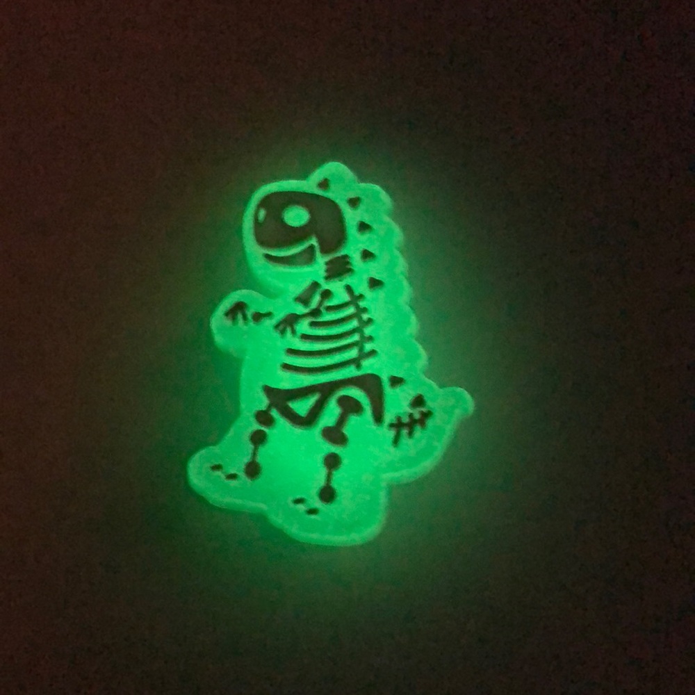 Luminous Dinosaur Shoes Charm